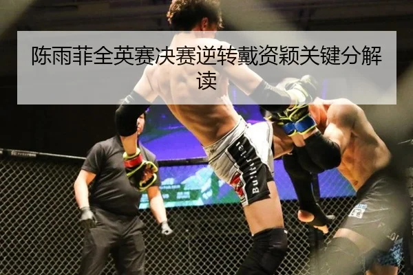 陈雨菲全英赛决赛逆转戴资颖关键分解读
